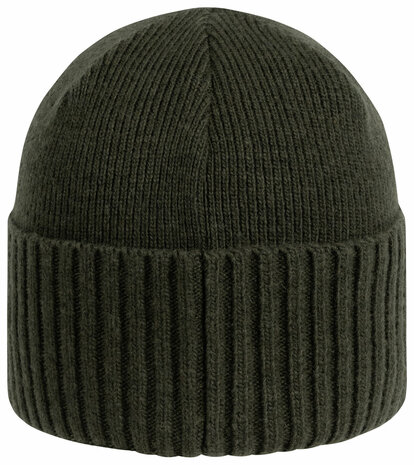 242014-028/566 Blaser Rib beanie Bob dark olive
