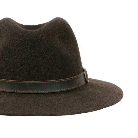 122072-119/670 Blaser Traveller hat dark brown mottled