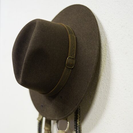 122072-119/670 Blaser Traveller hat dark brown mottled