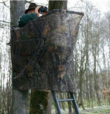 Allen Camouflagenet eiken van jute