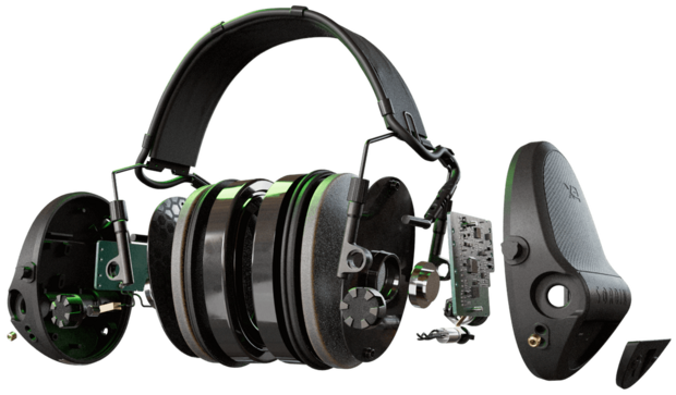 Sordin SUPREME X2 Bluetooth gelranden Groen