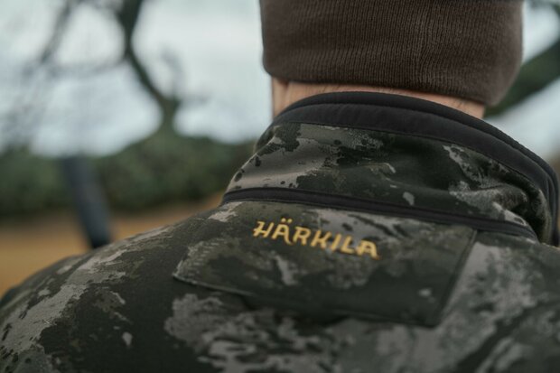 Härkila Kamko NOCTYX WSP Reversible Fleece Jacket – Ultieme Winddichte Jachtfleece met AXIS MSP® Black Cam