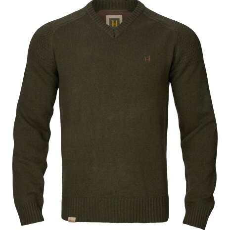 Härkila Vincent Merino V-Neck Trui Rosin