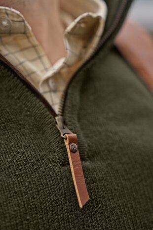 Härkila Vincent Merino Half Zip Pullover - Rosin
