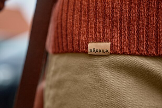 Härkila Vincent Merino Half Zip Pullover - Bombay brown