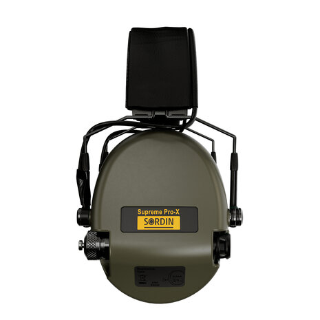 Sordin Supreme Pro-X SFA Groen 31Decibel demping!