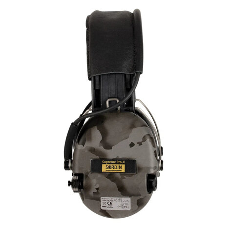 Sordin Supreme Pro X LED – Night Camo Limit edition Premium elektronische gehoorbescherming voor jagers en schutters