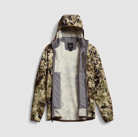 Sitka Alpha Fleece Hooded Jacket - Optifade Subalpine