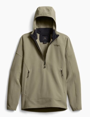 Sitka Alpha Fleece Hoodie - Buckskin