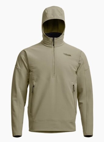 Sitka Alpha Fleece Hoodie - Buckskin