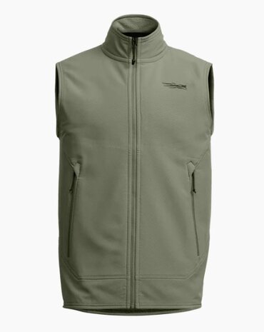 Sitka Alpha Fleece Vest - Olive Green