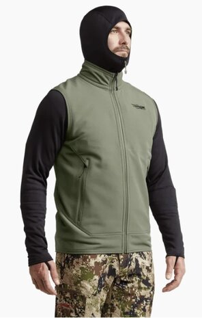 Sitka Alpha Fleece Vest - Olive Green