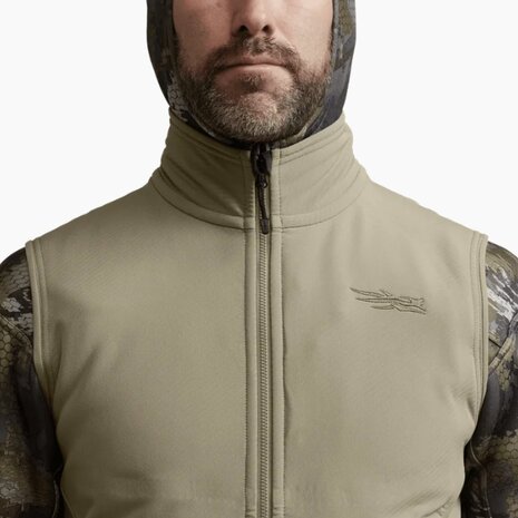 Sitka Alpha Fleece Vest - Buckskin