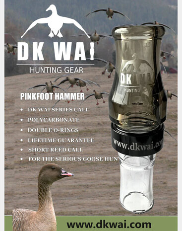 DKWAI Pinkfoot-hammer ganzen lokfluit