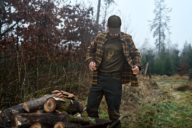 Härkila Aivak L/S Shirt - Buckthorn brown