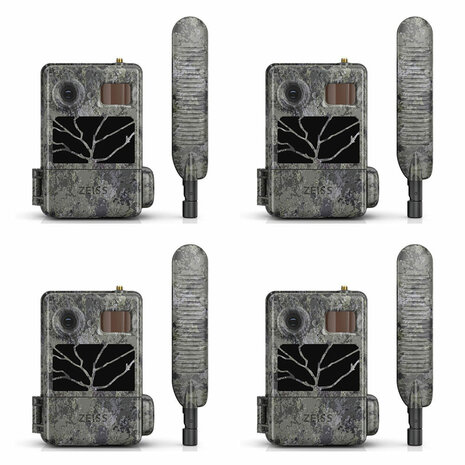ZEISS Secacam 3  Wildcamera met GSM functie 4 pack!