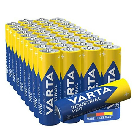 Varta Industrial Pro AA (LR06) Alkaline batterijen (40 stuks)