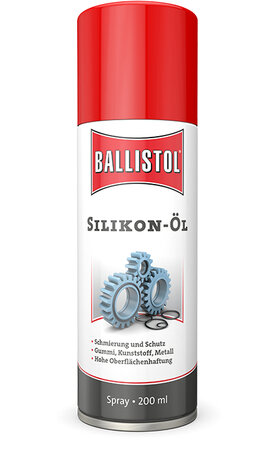 Ballistol Silicone Spray 200 ml – Het Schone Alternatief voor Smering, Bescherming en Onderhoud