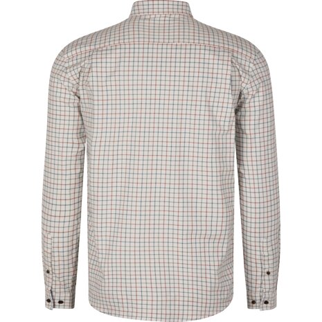 403048001 Seeland Oxford shooting shirt  grape leaf/terracotta check