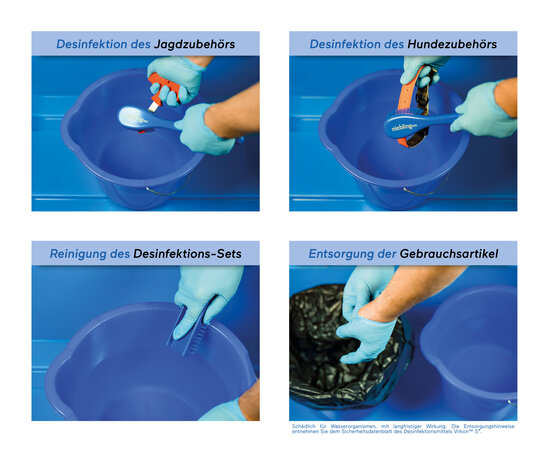 Eurohunt ASP Desinfectieset