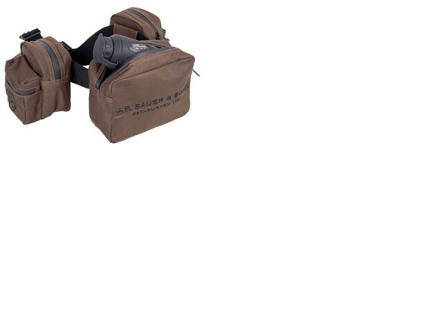  Sauer Jagdgurt jachtriem met tassen groen
