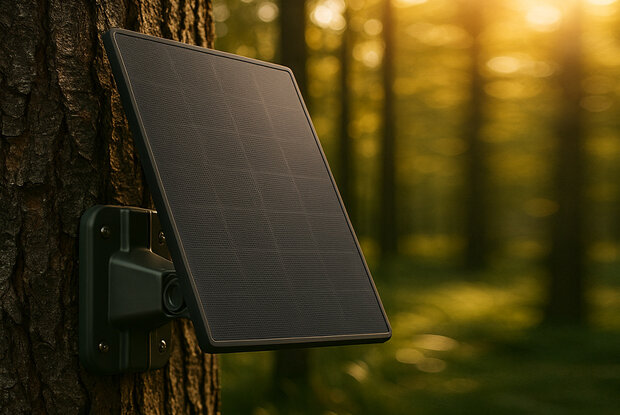HIKMICRO SP5000 Solar Panel | Zonnepaneel voor M15 Trail Camera &ndash; 5000 mAh, IP66, 5W