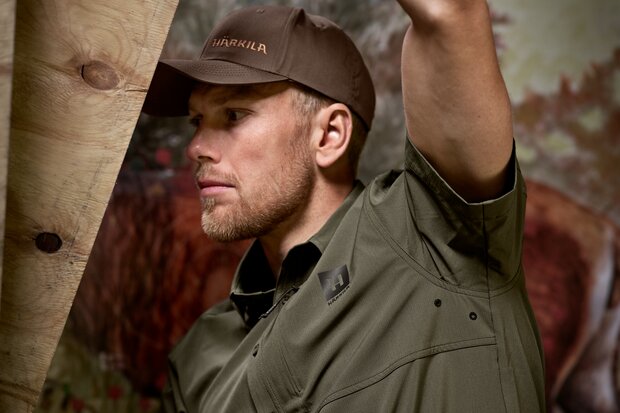 H&auml;rkila Trek S/S Shirt - Grape Leaf	