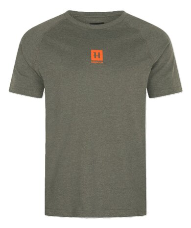 H&auml;rkila Instinct S/S T-Shirt - Green Melange