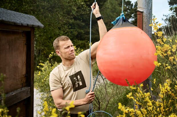 H&auml;rkila Heim S/S T-Shirt - Pure Cashmere