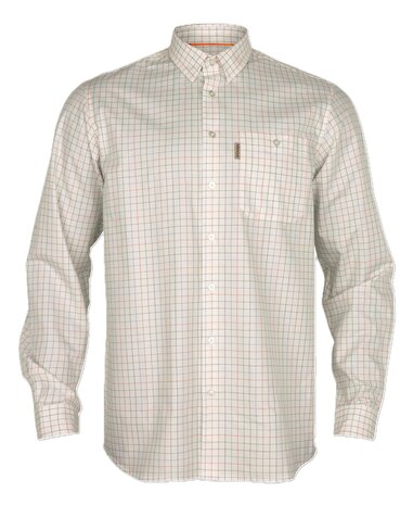 H&auml;rkila Portfield L/S Shirt - Mandarin Check