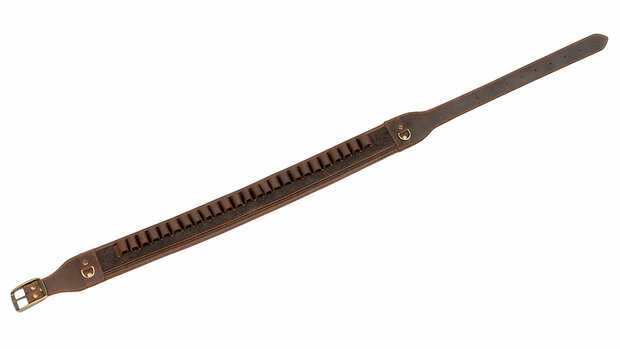 AKAH Patroneng&uuml;rtel B&uuml;ffel-Leder mit Loden