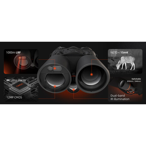 ThermTec Ventus 635L Multispectrum Verrekijker