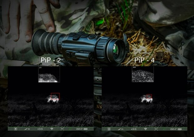 RIX Optics STORM S6R Warmtebeeldrichtkijker Met Laserafstandsmeter (LRF)