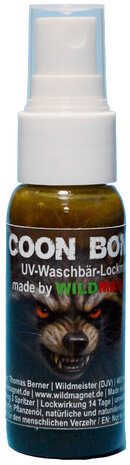 Wasberenlokmiddel COON BOMB UV-fluorescerend &ndash; 30 ml