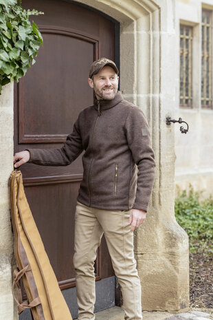 Blaser Pamir Strick Jacke Argali Heren &ndash; Warme Gebreide Jachtjas
