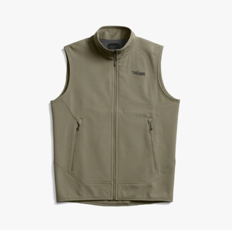 Sitka Alpha Fleece Vest - Dark Green Sage
