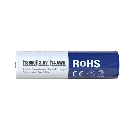 TAR 18650 4000 mAh Batterij &ndash; 10A met PCB Beveiliging