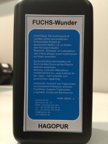 Hagopur Fuchs wonder vossenlokmiddel