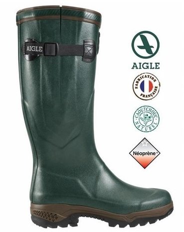 Aigle laars Parcours 2 Iso voor hem en haar (groen)