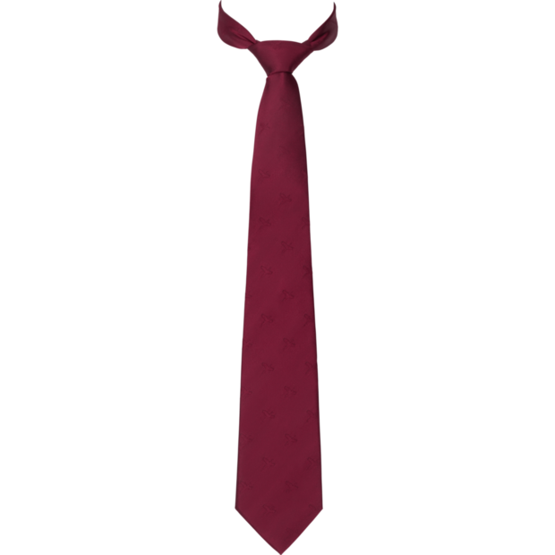 Harkila Retrieve Pheasant silk tie Burgundy