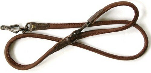 Hondenriem van elandenleer