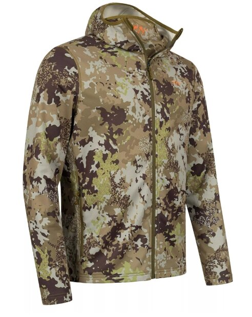 Drain FZ Hoody in HunTec Camouflage