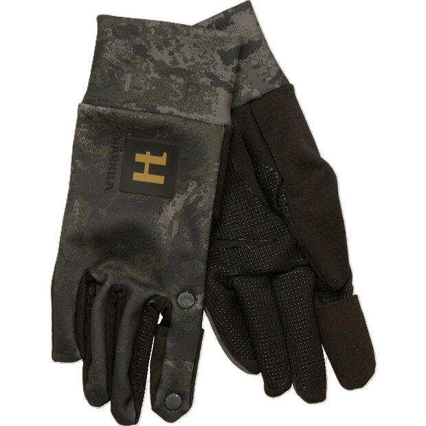 H&auml;rkila Noctyx Camo Fleece Glove - AXIS MSP&reg;Black