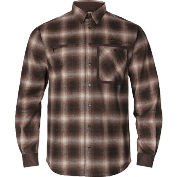 H&auml;rkila Folke Shirt Jacket - Burgundy