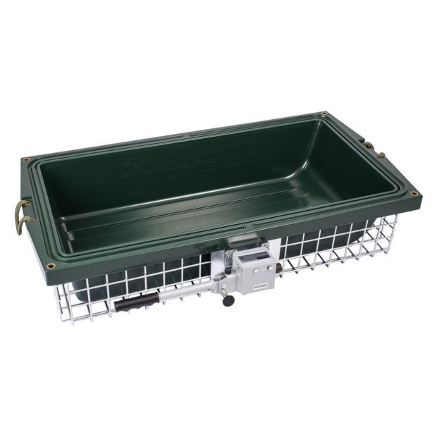 Gehetec Wilddrager 122 MAXI  met snelsluiting en wildbak incl. 2 rubberen spanners