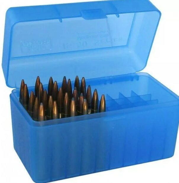 J&amp;J Slip Top Ammobox SR -50-B