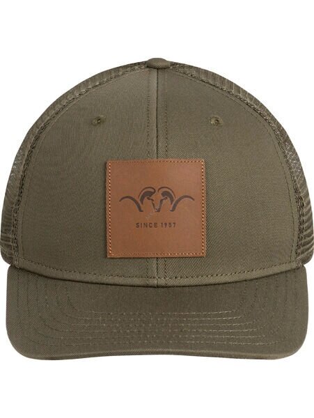 Blaser leather badge cap