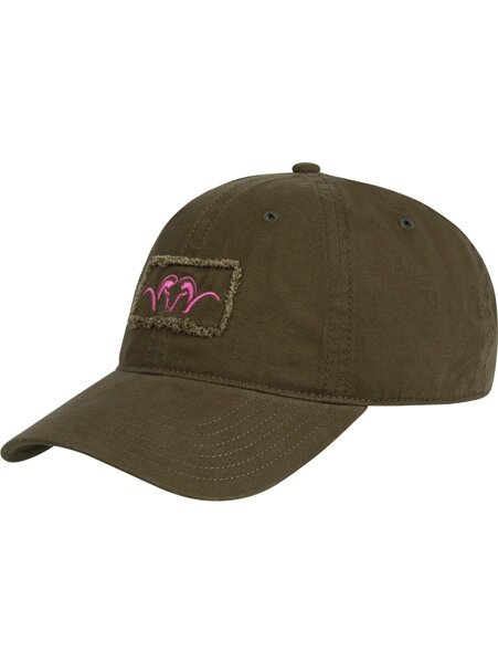 Blaser Argali Woven Badge Pet dark olive/rose violet