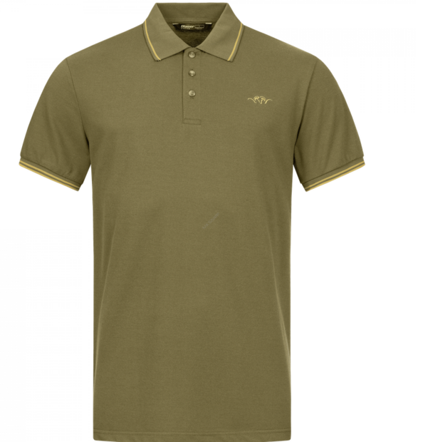  122006-006/566 Blaser Polo shirt 22 dark olive