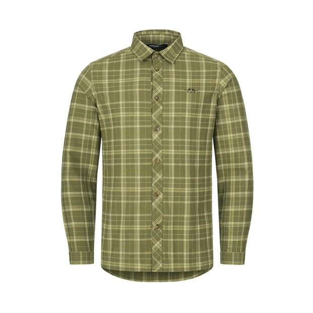 121013-140/524 Blaser TF shirt 20 olive/beige checked